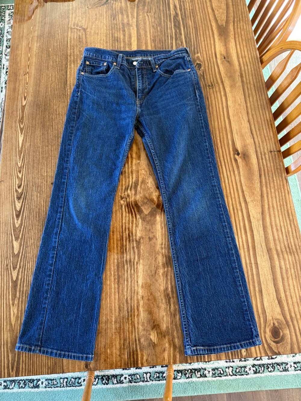 Levi's 527 Men's Slim Boot Jeans in Deep Blue